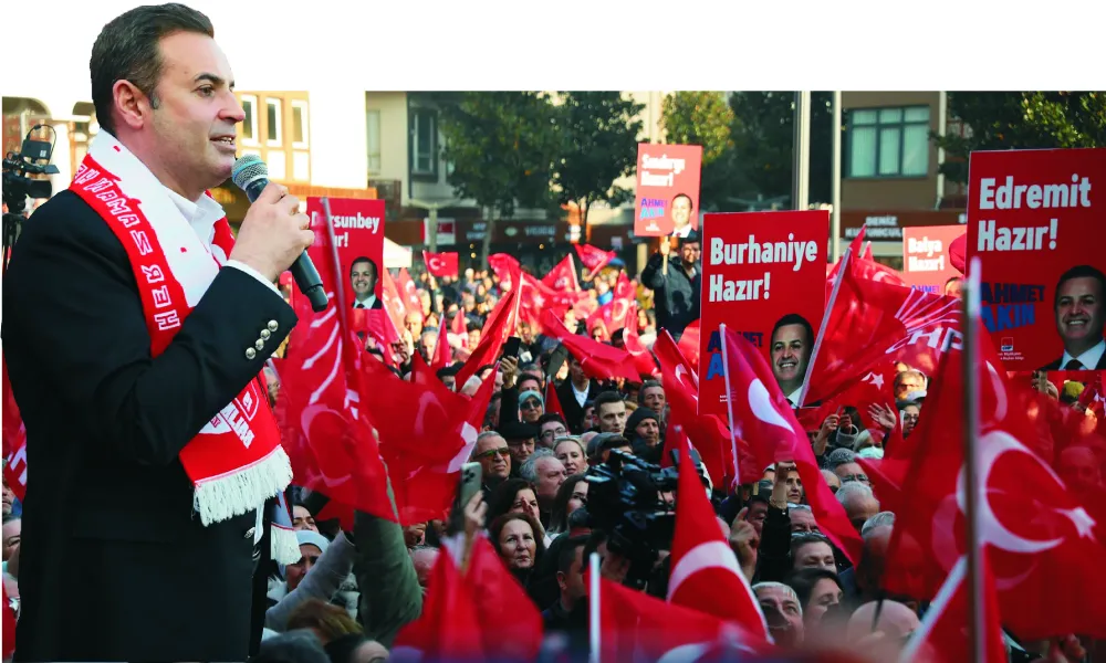 BÜYÜKŞEHİR BELEDİYE BAŞKAN ADAYI AHMET AKIN BALIKESİR