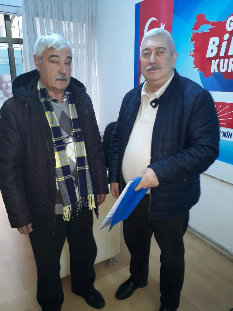 SUSURLUK CHP İLÇE BAŞKANI BEKİR BARUT BELEDİYE BAŞKAN ADAY ADAYI OLDU