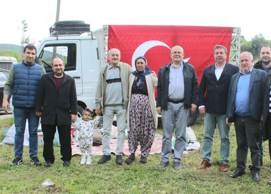 KAYMAKAM KÖKEN VE BAŞKAN GÜNEY HIDIRELLEZ ŞENLİĞİNE KATILDI