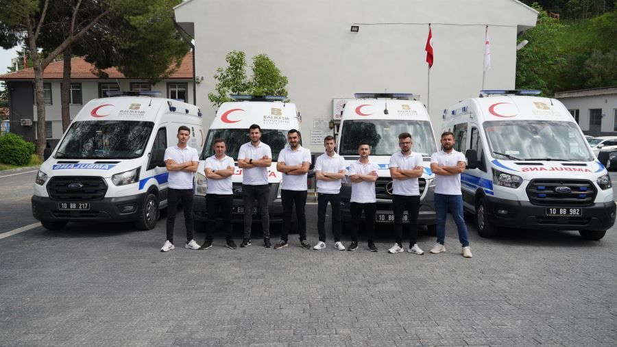 Büyükşehir’in Ambulansları  Hızır Gibi