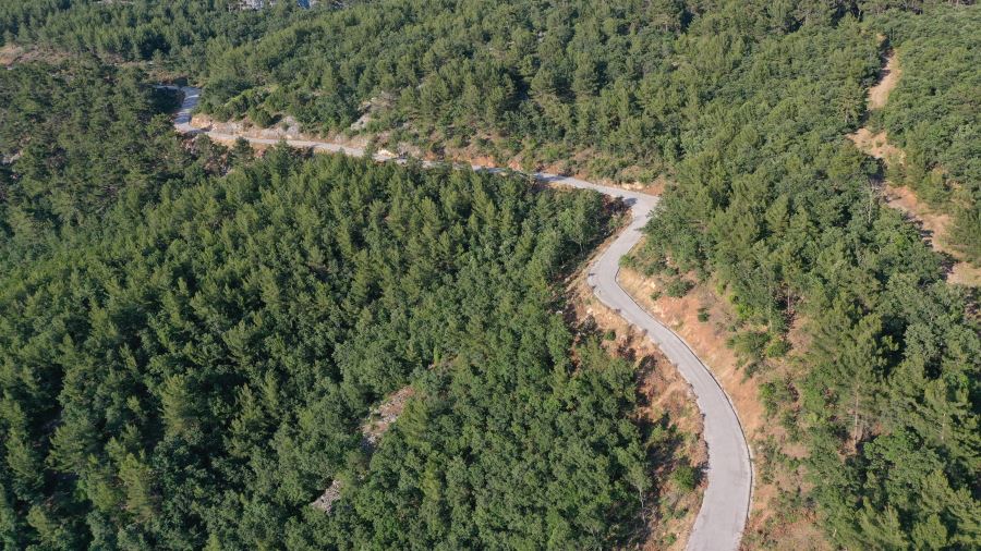 Cam Seyir Terası’nın Yolu Tamamlandı