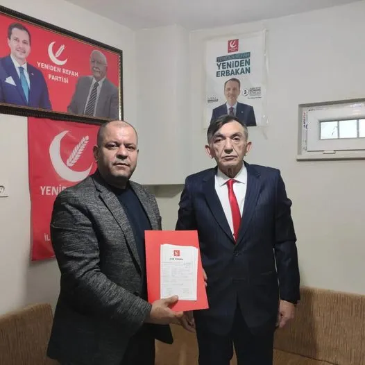 İSMAİL GÜNEŞ YENİDEN REFAH PARTİSİNDEN BELEDİYE BAŞKAN ADAYI