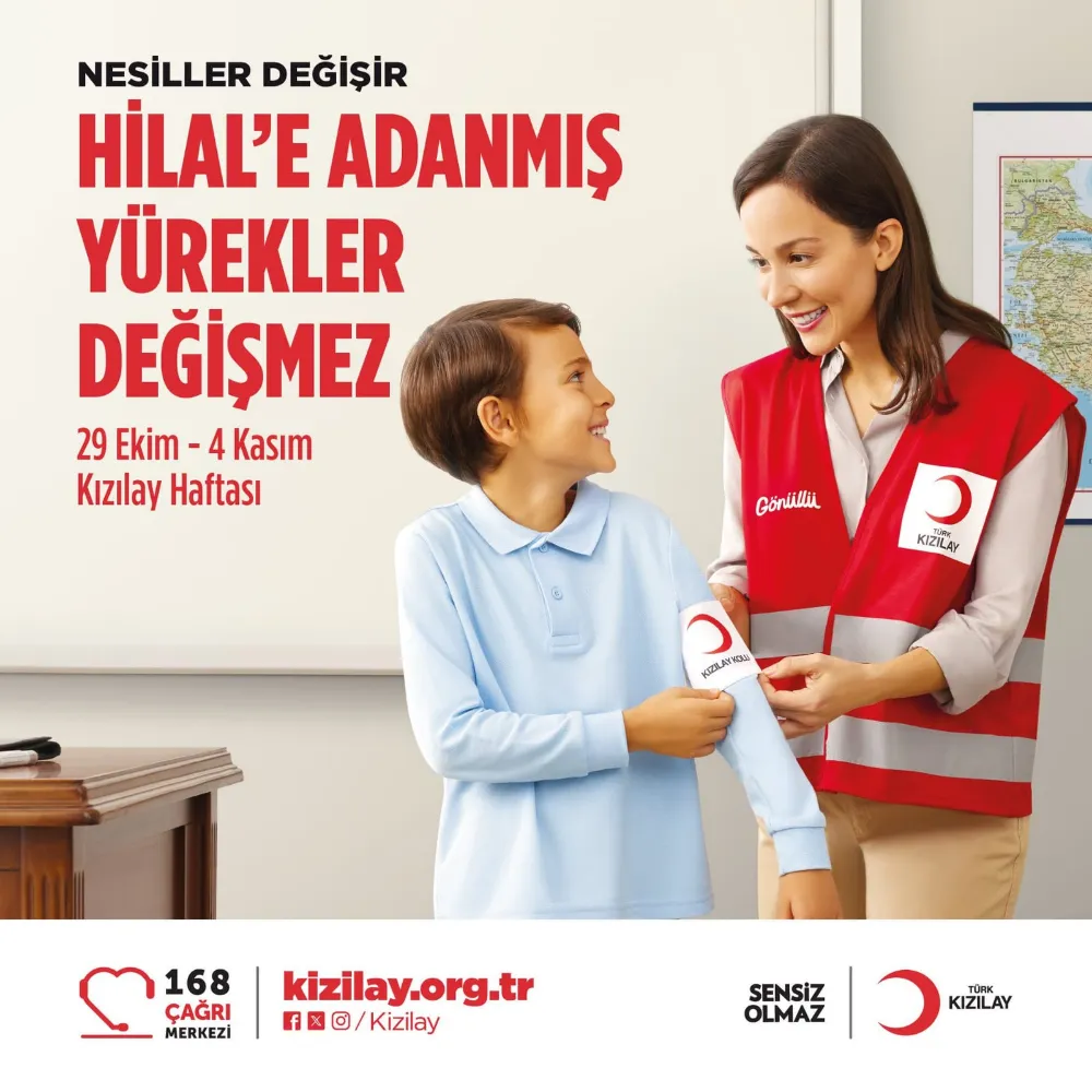 TÜRK KIZILAY HAFTASI KUTLANIYOR