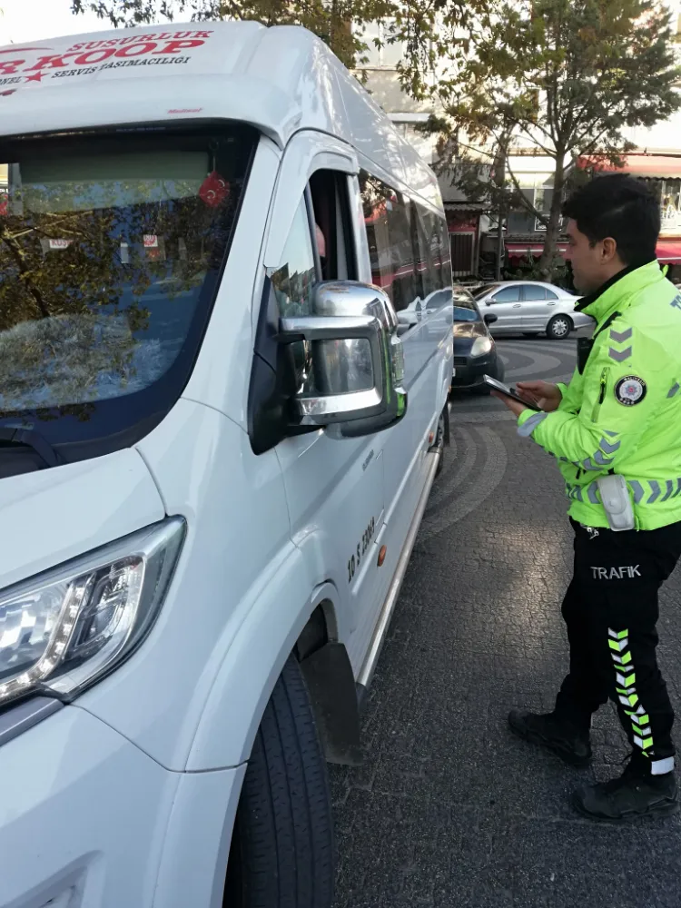 EMNİYET MÜDÜRLÜĞÜ TRAFİK TİMLERİ KONTROLLERİ SIKLAŞTIRDI