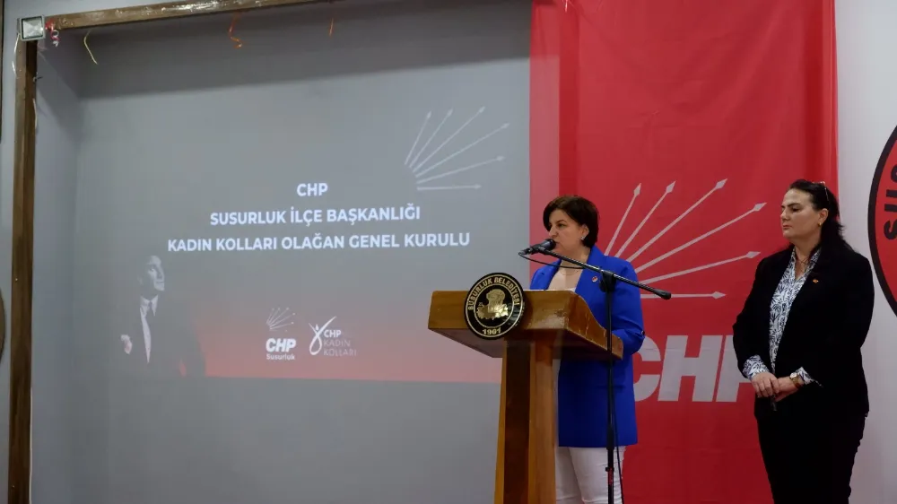 CUMHURİYET HALK PARTİSİ KADIN KOLLARI SEÇİMİ YAPILDI