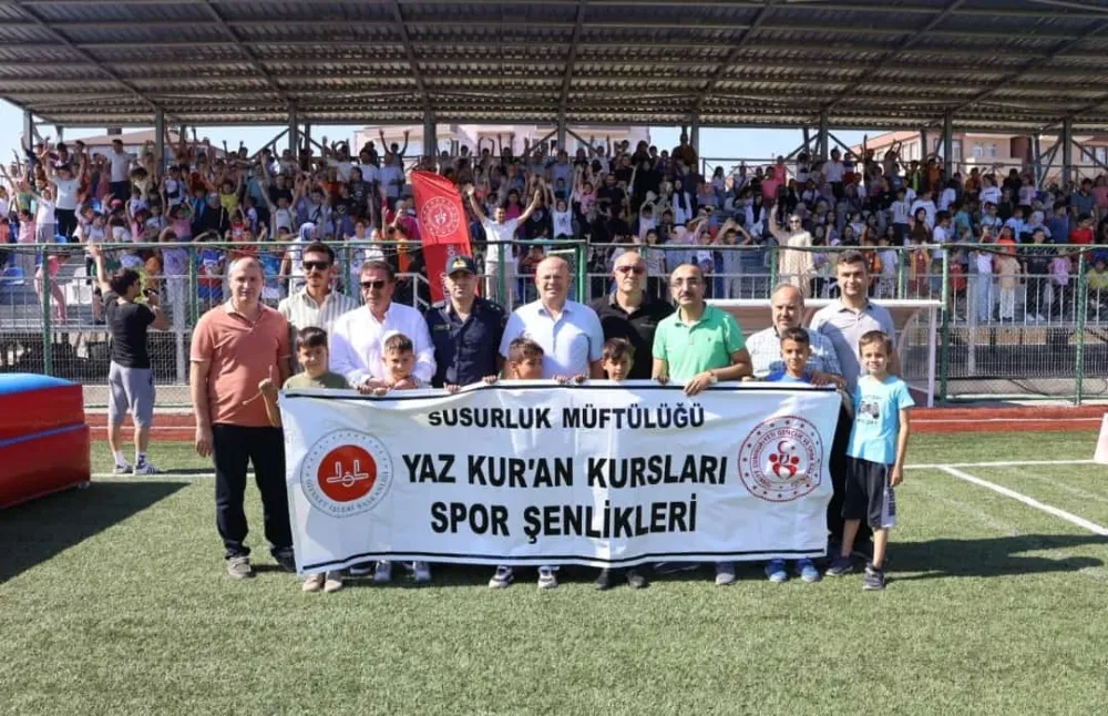 YAZ KURAN KURSLARI SPOR VE ŞENLİĞİ BÜYÜK İLGİ GÖRDÜ