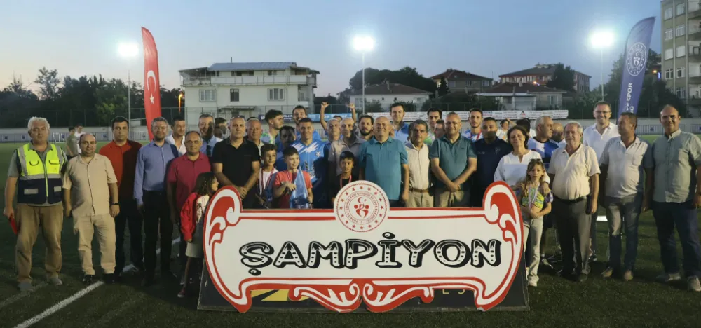 KAYMAKAMLIK FUTBOL TURNUVASI SONA ERDİ ŞAMPİYON YILDIZ