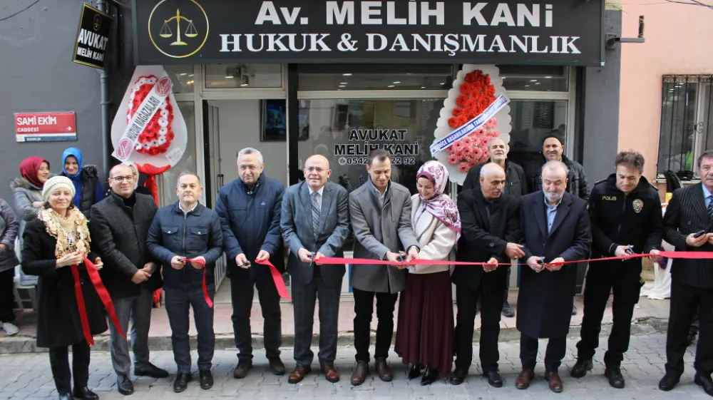 MELİH KANİ HUKUK BÜROSU AÇILDI