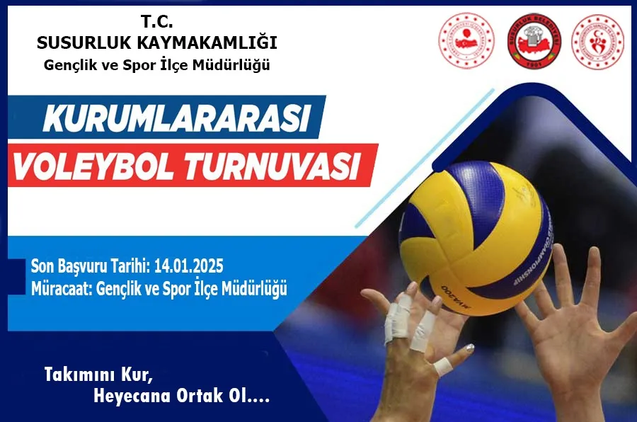 VOLEYBOL TURNUVASI DÜZENLENİYOR