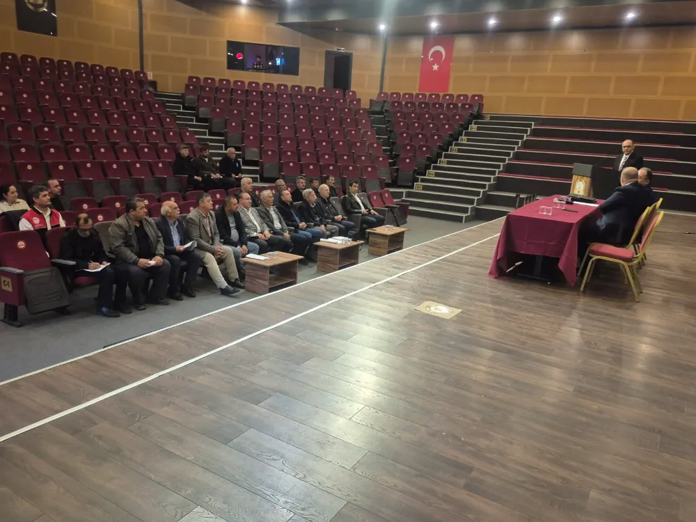 GENEL TARIM SAYIMI ÖNCESİ MUHTARLAR BİLGİLENDİRİLDİ: SUSURLUK TARIMININ GELECEĞİ KONUŞULDU