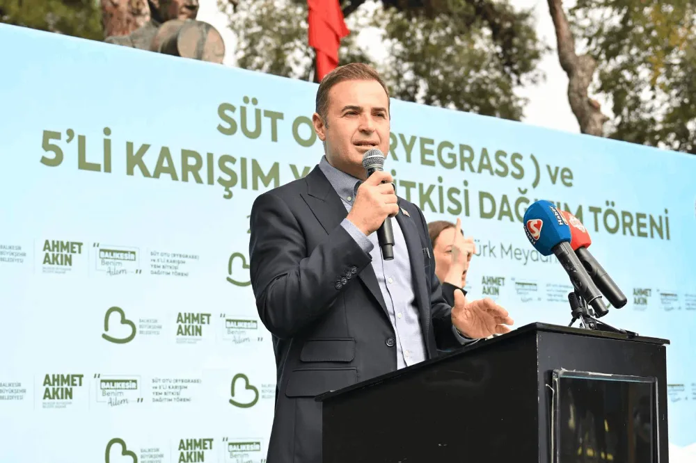 BALIKESİR BÜYÜKŞEHİR BELEDİYE BAŞKANI AHMET AKIN, ÜRETİCİLERE OLAN DESTEKLERİNİ SÜRDÜRÜYOR