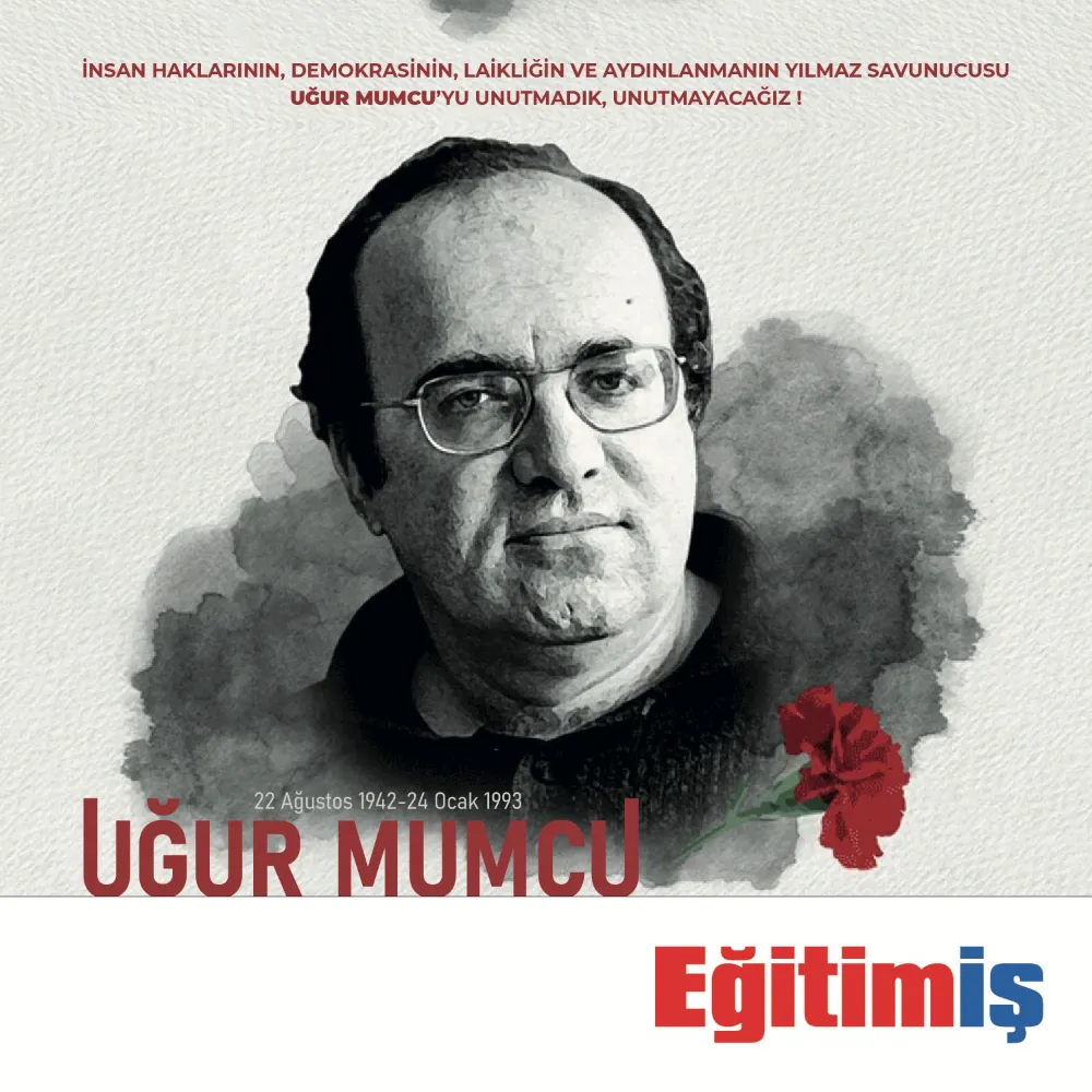 UĞUR MUMCU’YU KATLEDİLİŞİNİN 32. YILINDA SAYGIYLA ANIYORUZ