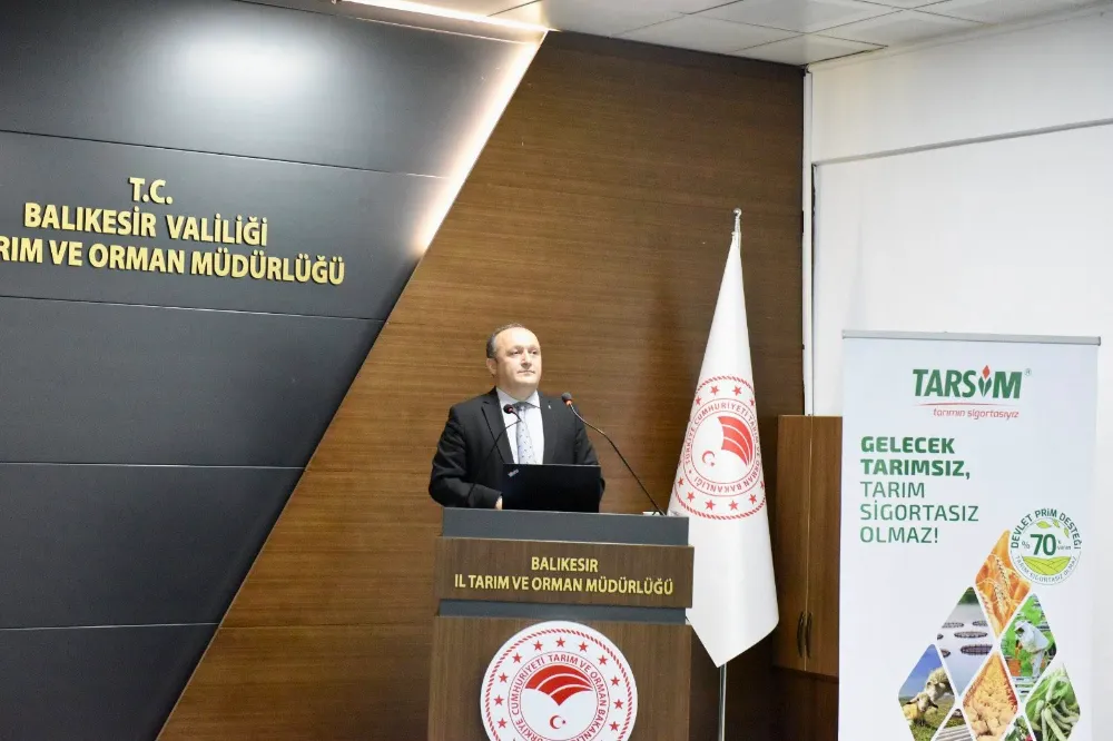 ÜRETİCİLERİN RİSKLERİ TARTIŞILDI: TARSİM BİLGİLENDİRME TOPLANTISI YOĞUN İLGİ GÖRDÜ