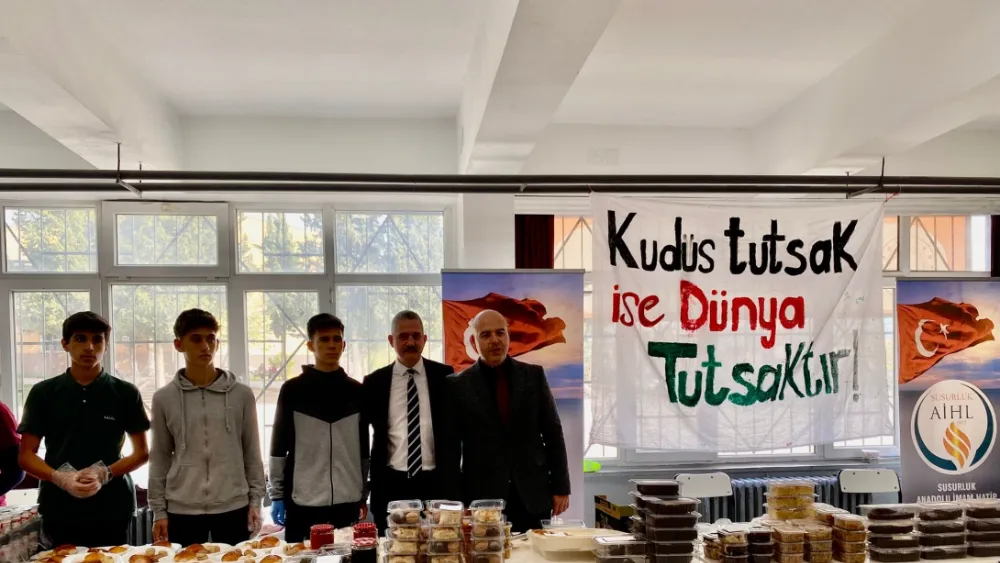 OKULLARDAN GAZZE’YE DESTEK KERMESİ