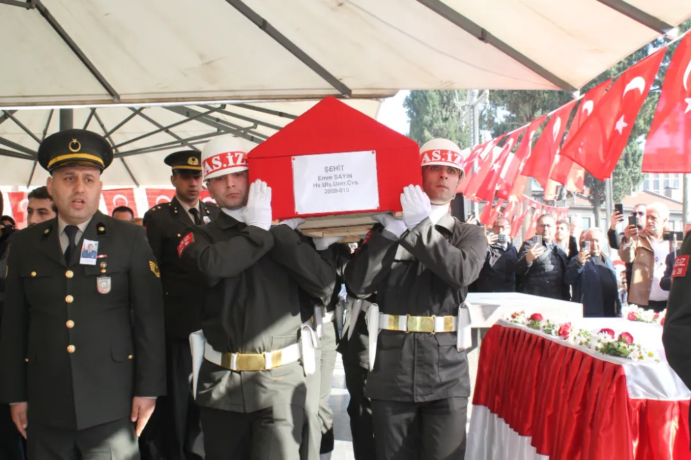 BALIKESİR HALKI ŞEHİDİMİZİ SON YOLCULUĞUNA GÖZYAŞLARI İLE UĞURLADI