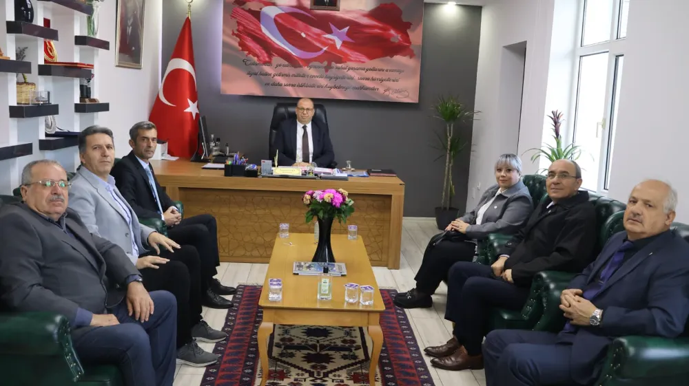 İYİ PARTİ SUSURLUK İLÇE YÖNETİMİ’NDEN KAYMAKAM GÜLEN’E ZİYARET