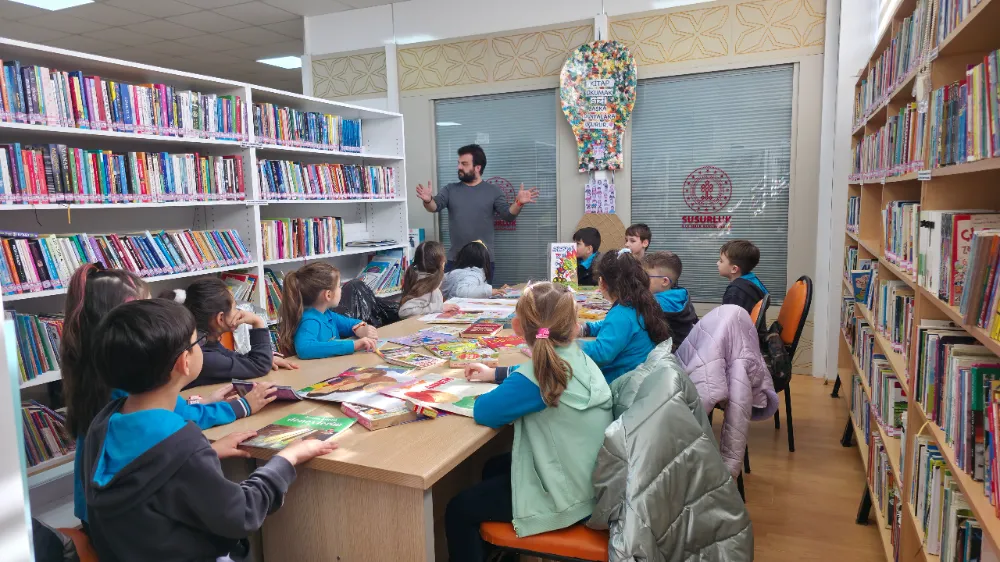 KÜTÜPHANEDEYİZ PROJESİ