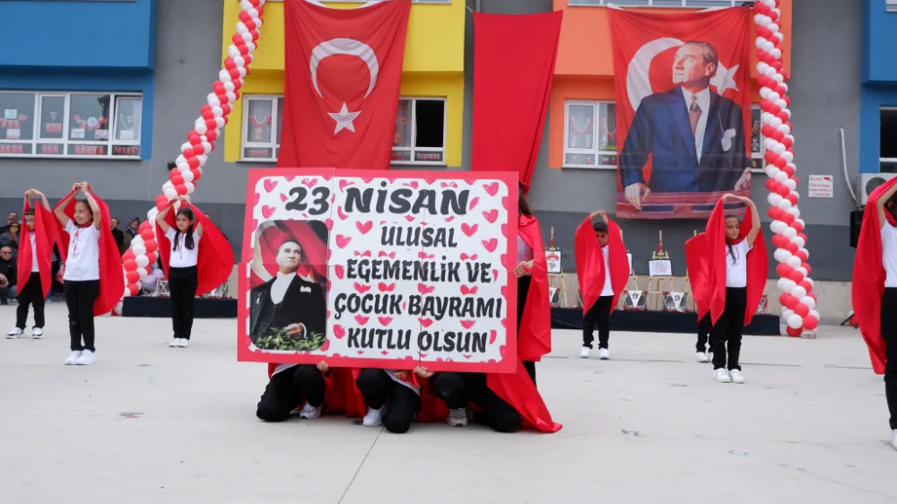 23 NİSAN ULUSAL EGEMENLİK VE ÇOCUK BAYRAMI COŞKU İLE KUTLANDI