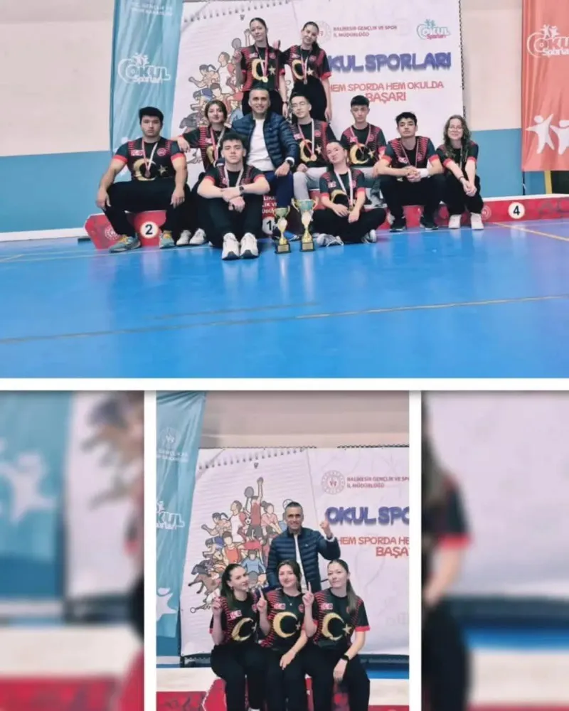 SUSURLUK ANADOLU LİSESİ BOCCE PETANK MÜSABAKALARINDA İL BİRİNCİSİ OLDU