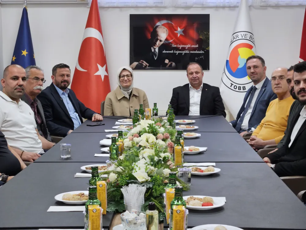 AK PARTİ HEYETİ SUSURLUK TİCARET ODASINI ZİYARET ETTİ