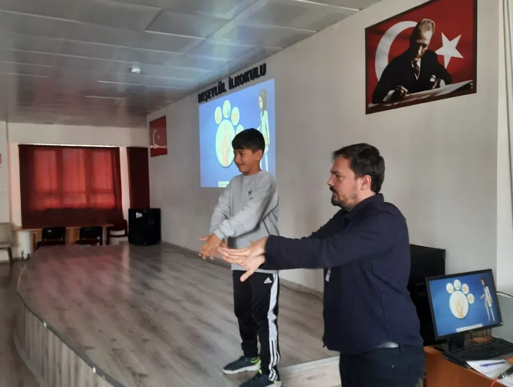 ELLERİ DOĞRU YIKAMANIN ÖNEMİ ANLATILDI