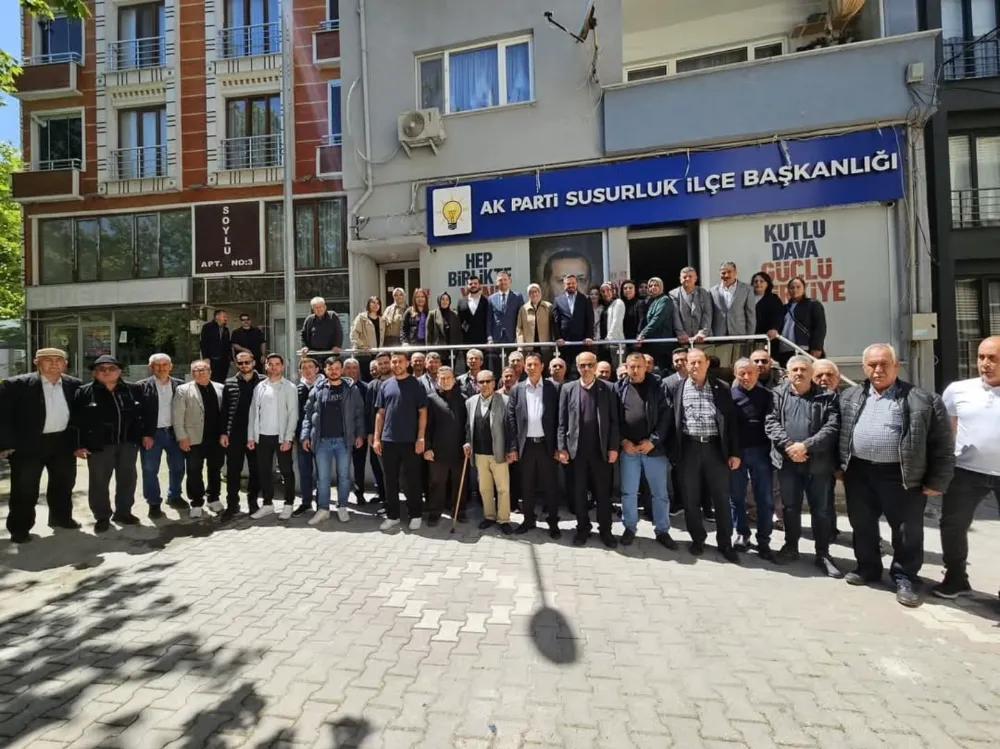 AK PARTİ BALIKESİR MİLLETVEKİLİ  BELGİN UYGUR VE İL BAŞKANI  MEHMET AYDEMİR   SUSURLUK
