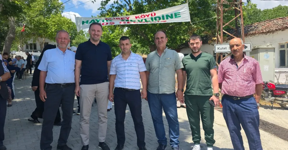 AK PARTİ SUSURLUK HEYETİ ALİBEY MAHALLESİ KÖY HAYRINA KATILDI