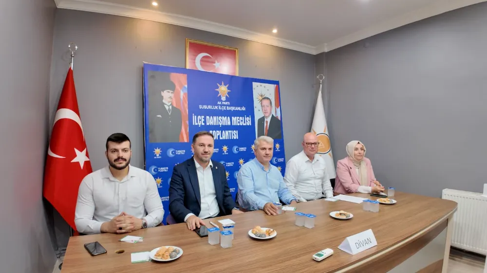 AK PARTİ SUSURLUK İLÇE DANIŞMA MECLİSİ TOPLANTISI COŞKUYLA GERÇEKLEŞTİ: 