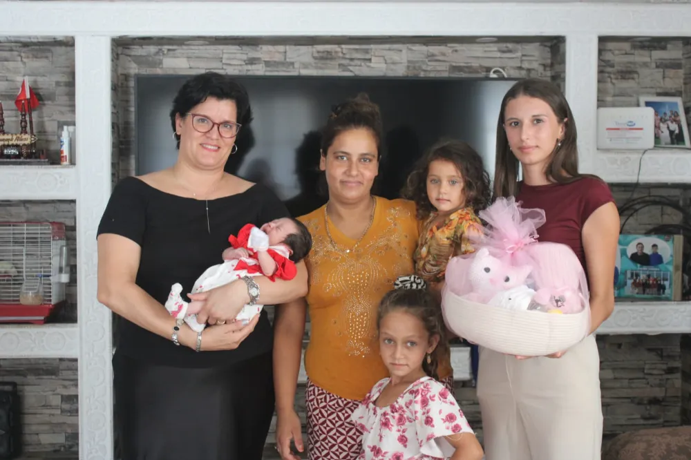 YENİ DOĞAN BEBEKLERE HOŞ GELDİN ZİYARETİ