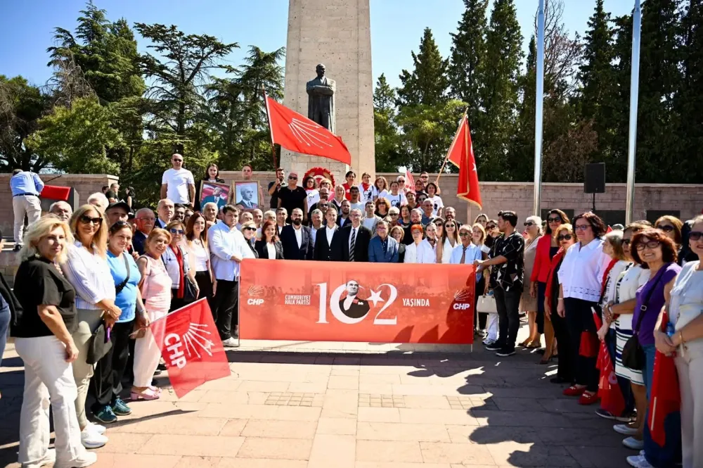 CHP’NİN 102. YAŞI BÜYÜK BİR COŞKU İLE KUTLANDI