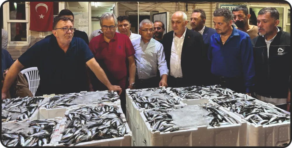 BALIKESİR’DE BALIK SEZONU İLK MEZATLA AÇILDI
