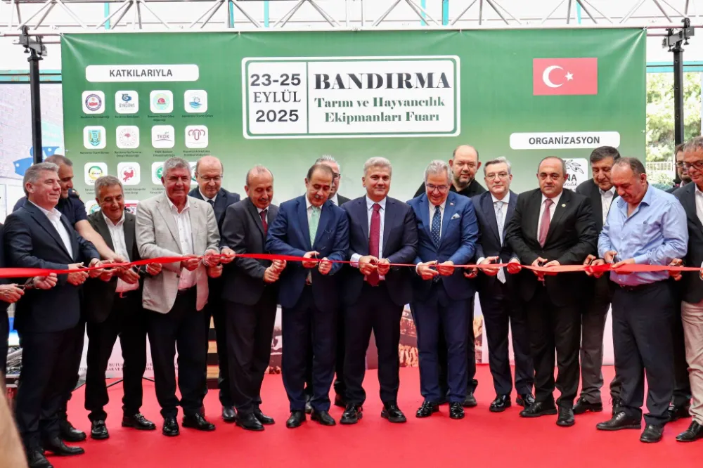 BANDIRMA TARIM, HAYVANCILIK VE EKİPMANLARI FUARI YOĞUN İLGİYLE KAPILARINI AÇTI